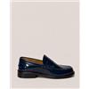 Amirante Antica Sartoria Napoletana Mocassino uomo in pelle abrasivata con suola in cuoio - Made in Italy - Antica Sartoria Napoletana