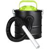 BAKAJI Aspiracenere con Soffiatore 500W Aspirapolvere Aspira Cenere Stufa a Pellet 10lt