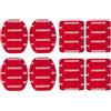 VIIMAKE 8 cuscinetti adesivi adesivi per GoPro curvo piatto casco base, kit di ricambio per GoPro Hero 10, 9, 8, 7, 6, Action Cam, Dashcam (cuscinetti curvi e piatti)