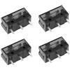 ECSiNG 4pcs Micro Interruttore GM 8.0 Interruttore Mouse 80M Life 3 Pin per Mouse da Gioco Pulsante Sinistro e Destro Riparazione Accessori di Ricambio Nero