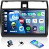 CAMECHO 6+128G 8 Core CAMECHO Android 15 Autoradio per Suzuki Swift 2005-2010, 10 Pollici Radio Bluetooth Android Auto Wireless Carplay con DSP GPS WIFI FM/RDS Mirror Link + Telecamera Posteriore IPS HD