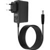 RaitWahl 12V 1A Alimentatore di rete da, per strisce LED, per bambini, auto elettrica, moto, CCTV, router TV, fotocamera, adattatore AC/DC, 100-240 V, spina da 5,5 mm x 2,1 mm, cavo da 1 m