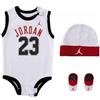 Jordan 23 Jersey Set per Bambino White 6/12 Mesi
