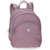 Reebok Violet zaini casual, nero e viola, misure e modelli diversi, vari scomparti, poliestere, di Joumma Bags