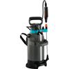Gardena Irroratore a Pressione 5 l EasyPump: spruzzatore a Pressione a Batteria con poggiapiedi Integrato, Lancia telescopica incl. Funzione di bloccaggio, Tracolla e Protezione ugello (11136-20)