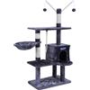 SONGMICS albero di arrampicata 134cm tiragraffi con grotta 134cm PCT35G
