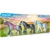 PLAYMOBIL Country 70999 3 cavalli: Frisone, Knabstrupper e Andaluso