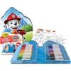CRAYOLA - Valigetta Colori & Adesivi Paw Patrol, Set con Pennarelli, Pagine da Colorare, Adesivi, 45 pezzi, Regalo Creativo per Bambini, da 5 anni, 04-0783