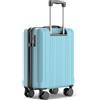Wertes Valigia bagaglio a mano 55x40x20cm - adatta per Ryanair, Lufthansa, Eurowings e co. I Trolley da cabina 36L con rotelle morbide e pratico lucchetto TSA, valigia da cabina