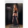 Cottelli Collection - Supporto per giarrettiere basso con cucitura inferiore per supporto Straps, nero, taglia 2