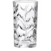 RCR Cristalleria Italiana 25 cl - Laurus Tumbler Bicchiere Cocktail In Vetro Luxion - Set 6 Pz
