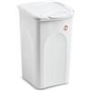 Stefanplast Portabiancheria Chiuso lt.50 Bianco, cm 37x37x56h