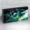 PYRAMID Star Wars Tie Interceptor Light Up Tela Stampa Su Tela Pyramid International