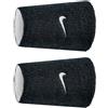 Nike Unisex Swoosh Classic Reversible Doublewide 2Pk Banda sudatoria Black/White/Black One Size