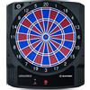 carromco Smartness bersaglio elettronico Turbo Charger 4.0 distanza 2 fori con app rosso-blu 8 giocatori freccette morbide cavo USB 17 giochi 312 varianti bersaglio