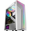 Mars Gaming Mcx7 Argb Atx Pc-tower case Bianco Bianco Taglia unica
