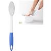 VIFERR Pietra Pomice Manico Lungo Pennello Piedi Manico Lungo Rimuovere pelle Guasto Cutin Pennello Pedale con Frattazzo Pietra Pomice Foot Massage Detergente per i Piedi Asciutto Bagnato di Bellezza di Cura