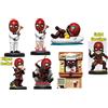 YUME TOYS HERO BOX DEADPOOLACTION HERO SERIES (6) Mini Figura Yume