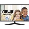 Asus Monitor VY27UQ 27" 4K Ultra HD LCD Nero con HDR e tecnologia Eye Care