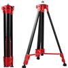 Uadme Treppiede per Livella Laser 1,5m, Telescopica Cavalletto per Livella Laser, Filettature 5/8 a 1/4 di Pollice, Supporto Livelle Laser in Acciaio