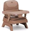 Chicco Bento Rialzo Sedia Pieghevole ad Altezza Regolabile e con Vassoio Rimovibile 6-36 Mesi - Terracotta