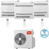 TCL Climatizzatore Condizionatore TCL Console Pavimento Wi-Fi R32 Trial Split Inverter 12000 + 12000 + 12000 BTU con U.E. MT2730 NOVITÁ Classe A++/A+