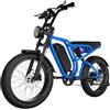 BLUVALL SU8 Bicicletta elettrica da cross, batteria rimovibile da 52 V