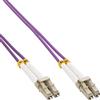 INLINE - Cavo patch - Da LC multimodale (M) a LC multimodale (M) - 20 m - Fibra ottica - 50/125 micron - OM4 - Senza alogeni