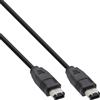 InLine® Cavo FireWire IEEE1394, 6pin maschio a 6pin maschio, 400Mbit/s, 10m