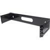 INTELLINET Wandbefestigungsklammer für Patch Panel - Schwarz