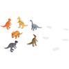 HCM-Kinzel Terra - Dinosauri in barattolo Figurine di animali - 60 pezzi