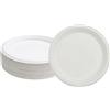 50 Piattini Frutta E Dessert In Polpa Di Cellulosa 18 Cm - Eco-friendly E Pratici