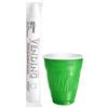 100 Bicchieri Verdi 166 Ml Per Distributori Automatici Greenjoy - Resistenti Fino A 70°c - Uso Vending Professionale