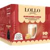 Lollo Caffè Caramelloso 10 Capsule Dolce Gusto - Sapori Di Mandorle, Nocciole E Ricordi Di Nonna