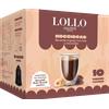 Lollo Caffè Nocciocao 10 Capsule Dolce Gusto - Bevanda Al Gusto Nocciola E Cioccolato