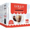 Lollo Caffè Chococup 10 Capsule Dolce Gusto - Cappuccino, Cioccolato Al Latte