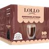 Lollo Caffè Cioccolatoso 10 Capsule Dolce Gusto - Bevanda Al Gusto Cioccolato
