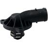 GATES TH46487G1 Termostato motore con alloggiamento con guarnizioni 87°C Compatibilità con AUDI A4 Avant 8ED, B7 Q7 4LB A4 Sedan 8EC, B7 A6 Avant 4F5, C6, VW Touareg 7LA, 7L6, 7L7