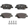 FERODO Kit pastiglie freni Posteriore con segnalatore acustico usura con accessori FDB5212 Compatibilità con FIAT TIPO 2 volumi/Coda spiovente 356 TIPO Tre volumi 356 TIPO Station wagon 356