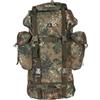 Armerialamanna MFH Zaino Militare BW 65 L Flecktarn