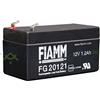 Fiamm Accumulatore 12 V 1.2 Ah, FG20121, Fiamm