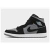 Jordan Mens Jordan Air 1 Mid - Nero, nero
