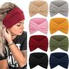 Awumbuk 8 Pezzi Fascia Capelli Donna - 7'' Extra Large Elastico Fasce Capelli Headband Elastico, Multicolore Turbante, per Yoga, Sport, Skincare, Uso Quotidiano Accessori