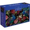 Interdruk - Puzzle da 1000 pezzi per adulti - Giardino segreto n. 7, design colorato, 67 x 48 cm