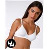 LOVABLE REGGISENI SOFT CUP C COTTON LINE 9L1604 (Pacco da 2) BIANCO