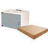 Link Armadio Rack Link 19" 6U Porta vetro Grigio [LK1907U40E]
