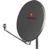 Triax Antenna parabolica offset TRIAX 65 cm grigio ardesia HIT FESAT 65 SG