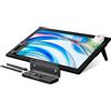 HUION Tavoletta grafica HUION Kamvas Pro 24 Gen 3 con display, monitor da disegno 4K UHD da 23,8", nuova tecnologia PenTech 4.0, 16384 livelli di pressione con due penne senza batteria
