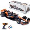 CMJ RC Cars McLaren F1 RC Car MCL38 Età 3+ (scala 1:14) 2.4GHz Licenza ufficiale Racing Toy - Lando Norris & Oscar Piastri | Formula 1 Drive To Survive | Include batteria ricaricabile e cavo di ricarica USB