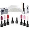 LCI Cosmetics - Kit Semipermanente LCI - 6 Colori - Supremacy 180 ml